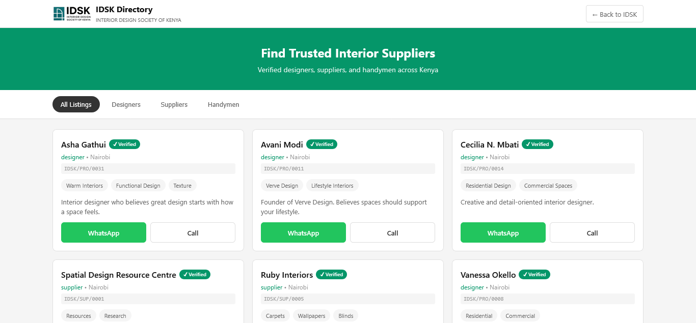 Best Interior Designers in Kenya 2026: Find Verified Pros on IDSK ...