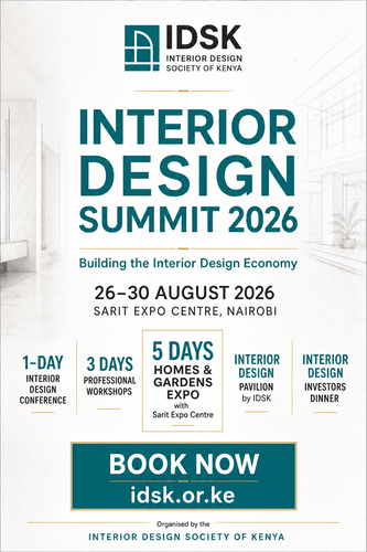 Official promotional poster for the Interior Design Summit 2026.